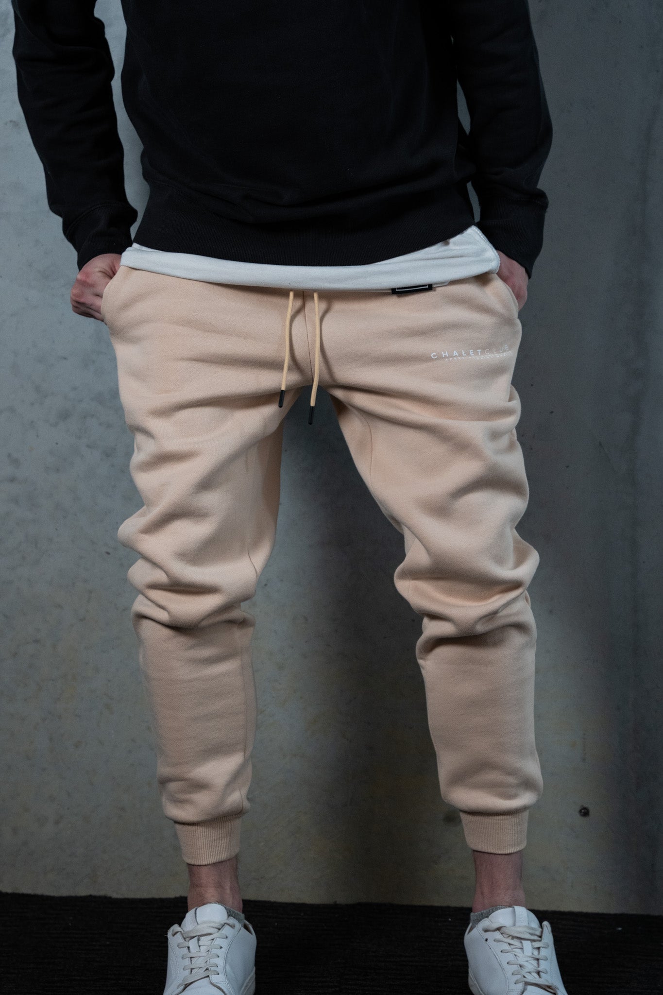 Unisex Sweatpants - Cream