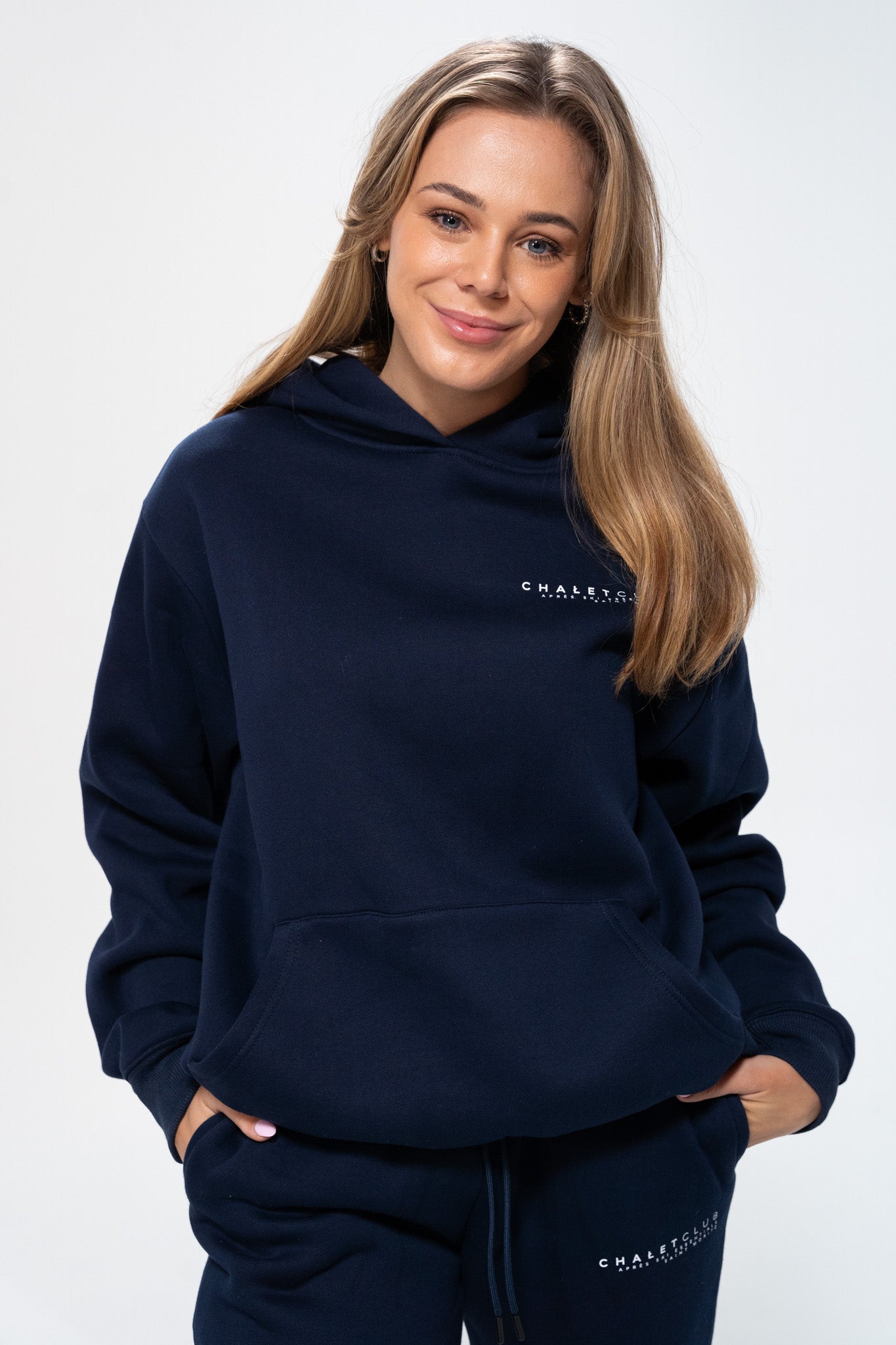 Hooded Sweatshirt - Navy