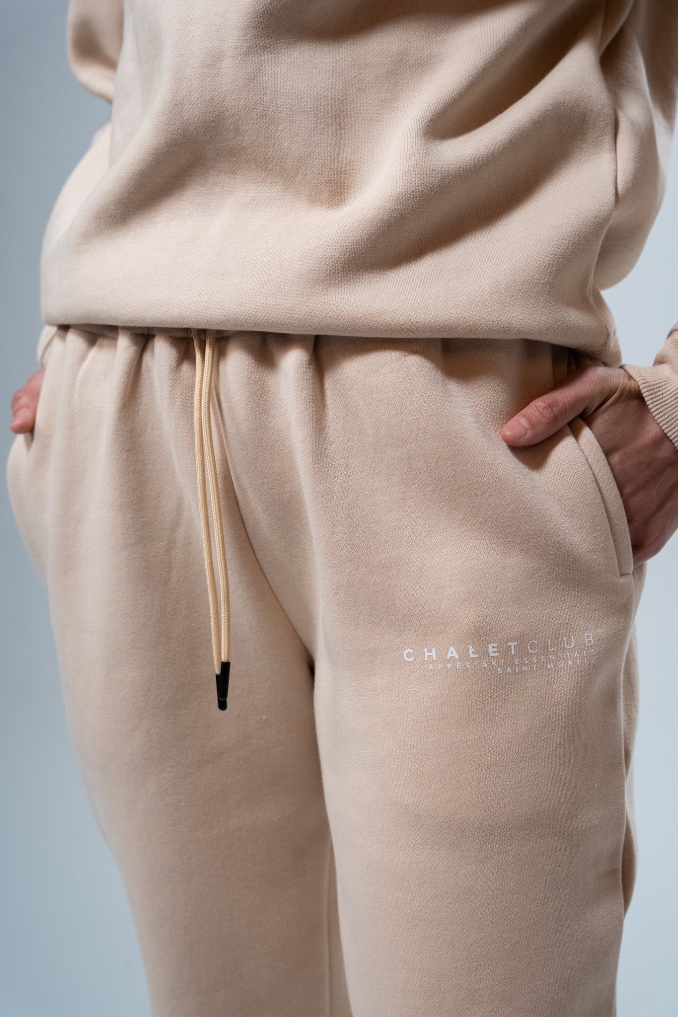 Unisex Sweatpants - Cream