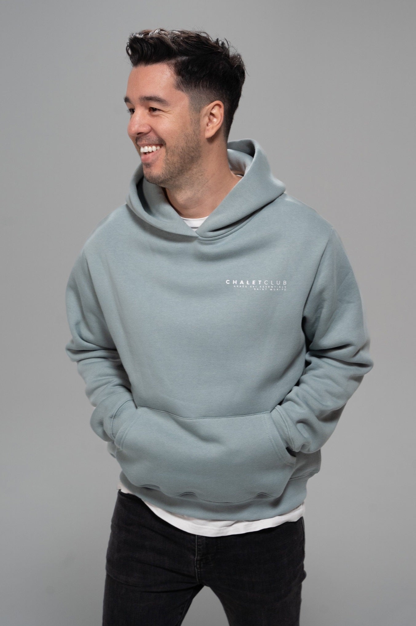 Unisex Hooded Sweatshirt - Grey